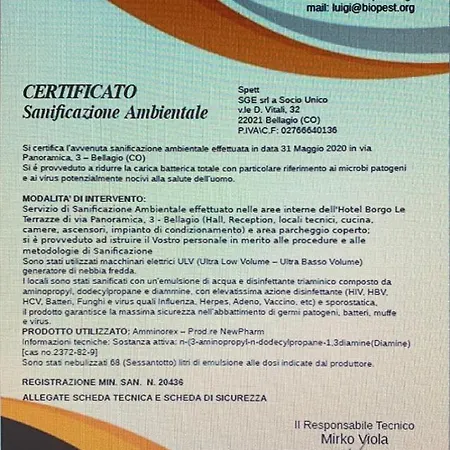 호텔 보르고 레 테라제 3*